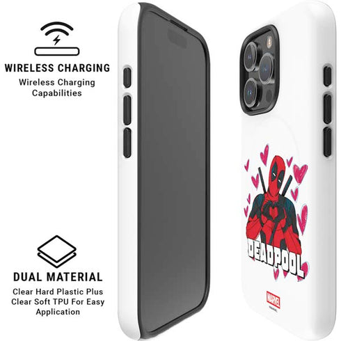 Marvel Deadpool Legacy Deadpool Love iPhone 16 Pro Magsafe Impact Case